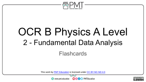 OCR (B) A-level Physics Flashcards
