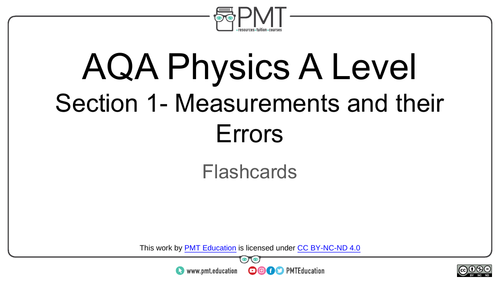AQA A-level Physics Flashcards