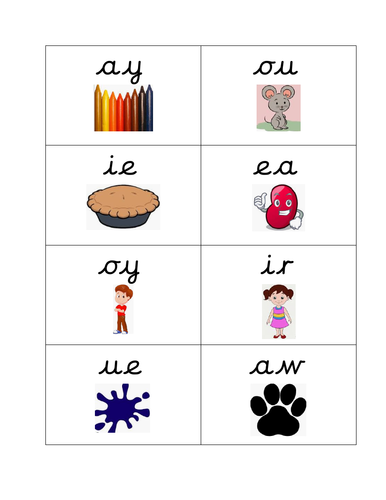 Home learning phonics