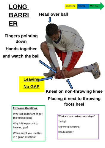 Cricket/Rounders Long Barrier Resource