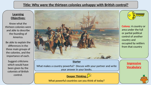 American War of Independence - Opposition to British Rule