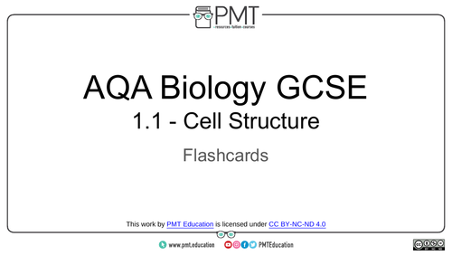 AQA GCSE Biology Flashcards