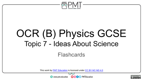 OCR (B) GCSE Physics Practical Flashcards