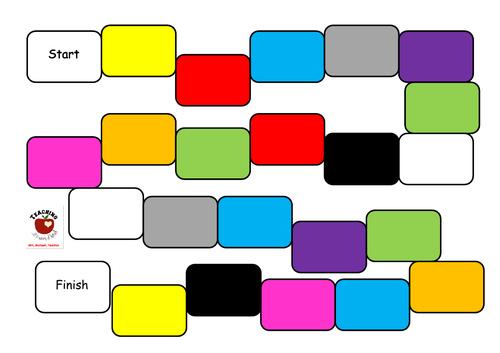 Games for revision of the Colours in Irish