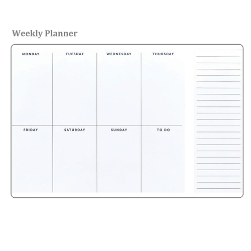 printable weekly planners teaching resources