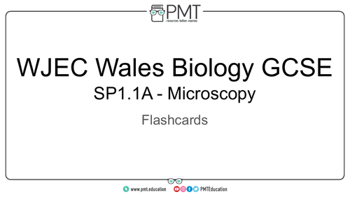 WJEC Wales GCSE Biology Practical Flashcards