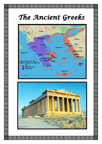 Ancient Greeks home learning pack