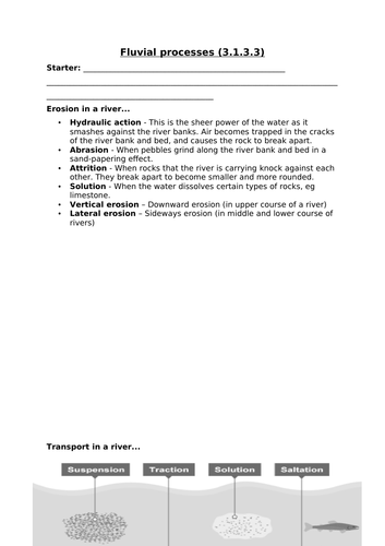 Fluvial Processes