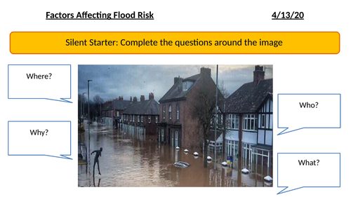 Factors affecting flooding