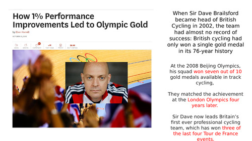 Marginal Gains challenge