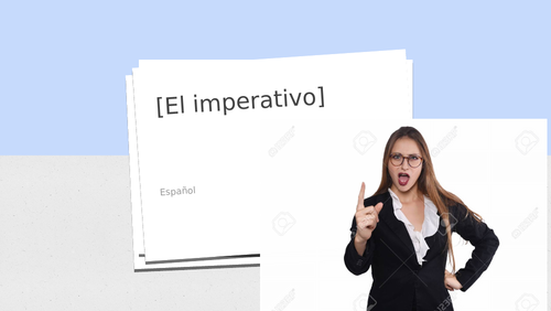 El imperativo en español (nivel Ab Initio o GCSE)