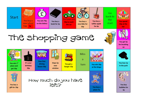 Shopping money game - Coin recognition