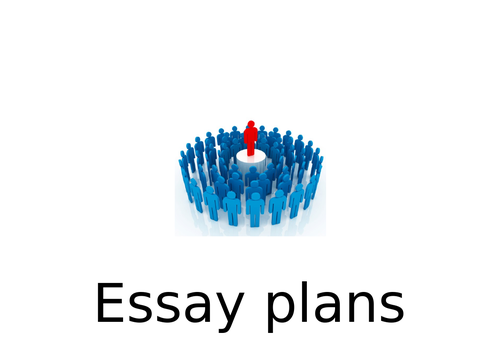 WHOLE AQA A LEVEL Essay Planning Booklets Topics Paper 1 Paper 2 Paper 3