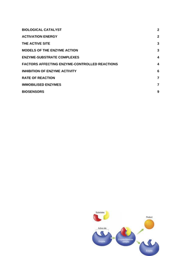 WJEC AS Biology - Unit 1 - Part 4