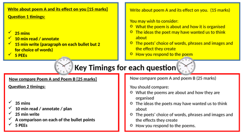 Unseen poetry masterclass 2 EDUQAS