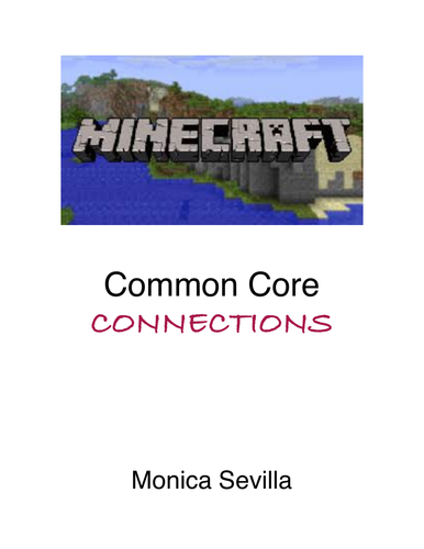 Minecraft: Common Core Connections eBook pdf