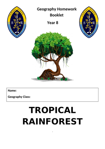 Home learning - tropical rainforests