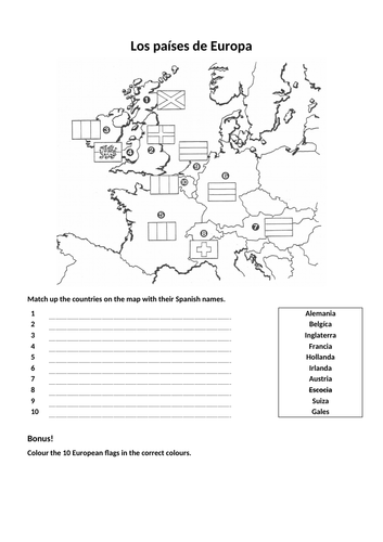 Studio 1 European countries