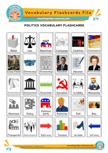 Politics & Government Vocabulary Flashcards