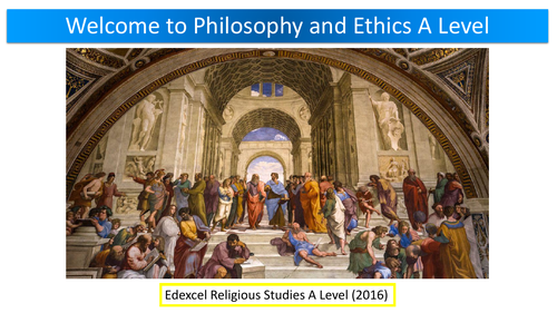 Edexcel Religious Studies A Level Introduction