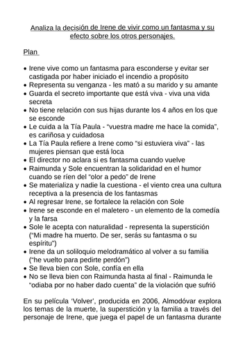 Spanish essay about yourself image