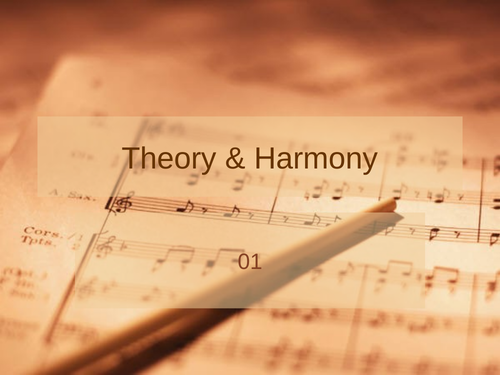 ONLINE SELF-LED MUSIC THEORY Beginner