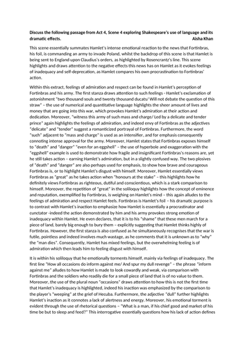 Hamlet summary sparknotes picture