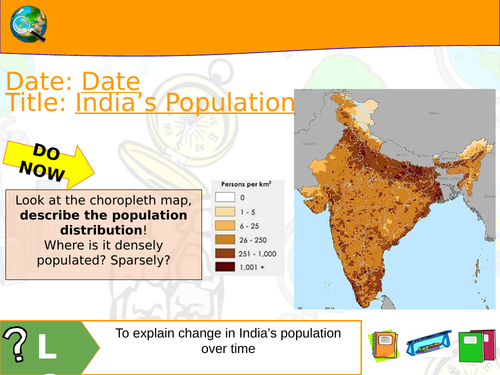 KS3 L3 - India's Population