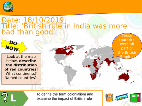 KS3 L4 - Colonialism in India