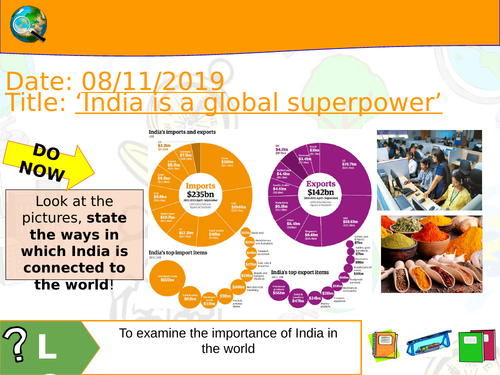 KS3 L6 - Is India a Superpower?