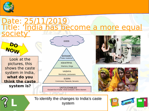 KS3 L8 - Inequality in India