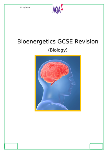 AQA GCSE Biology Booklet | Teaching Resources