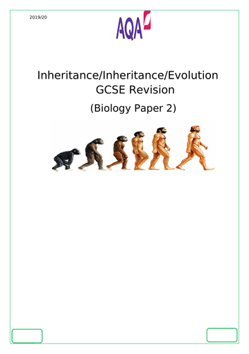 AQA GCSE  Biology Booklet