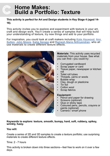 Home School: Texture
