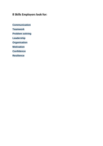 Employment in Sport lessons