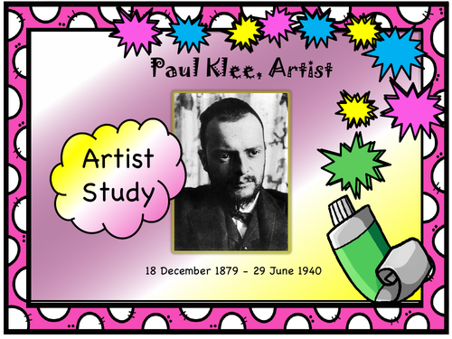 Artist Study - Paul Klee