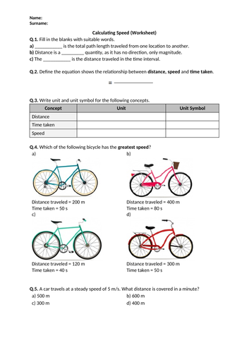 calculating-speed-worksheet-printable-and-distance-learning-teaching-resources