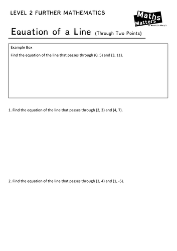 L2FM - Introductory Coordinate Geometry