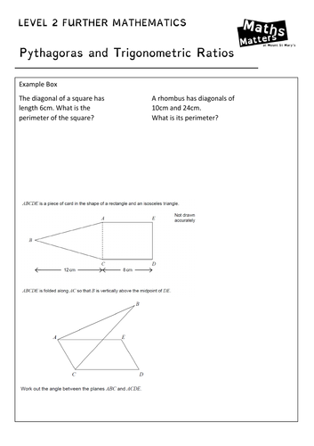 L2FM - Trigonometry and Pythagoras