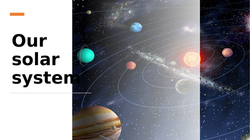 KS3 Solar system lesson (suitable in school and distance learning)