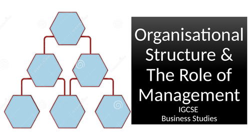Organizational Structure and the Role of Management