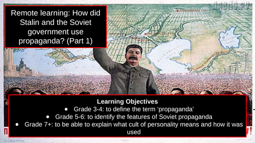 Soviet propaganda - Edexcel iGCSE USSR unit