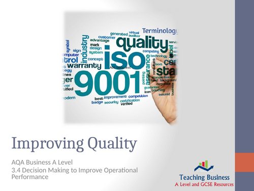 AQA Business - Improving Quality