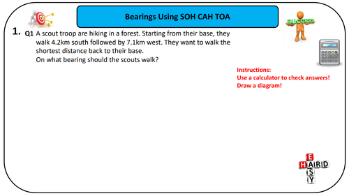 Trigonometry SOH CAH TOA