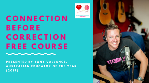 Free Online Course: Connection Before Correction for Teachers