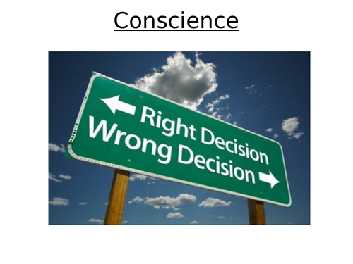 Aquinas' understanding of Conscience