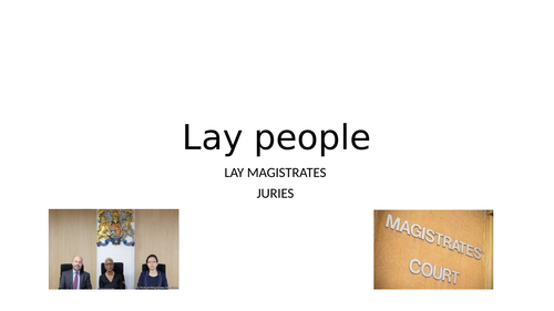 AQA Law Lay People