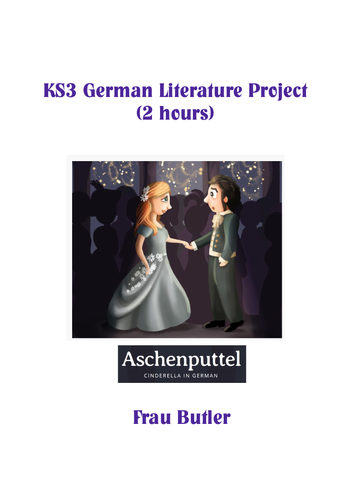 Aschenputtel - 2 hour reading, listening and translation project
