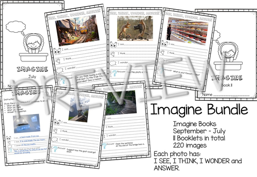 Imagine Bundle Whole year (11 books )