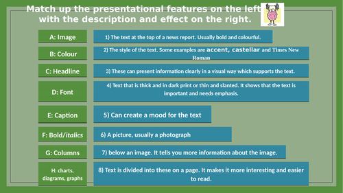 Presentational Features